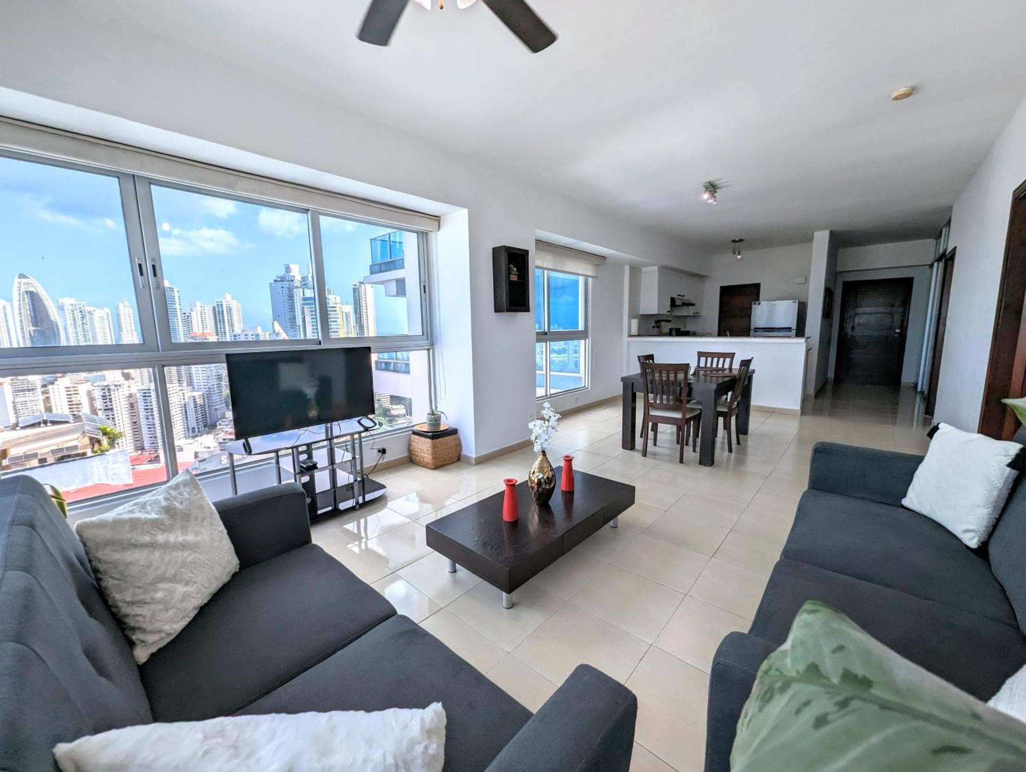 Yc 3602 L Apartamento 2Br En Av Balboa パナマ・シティー エクステリア 写真