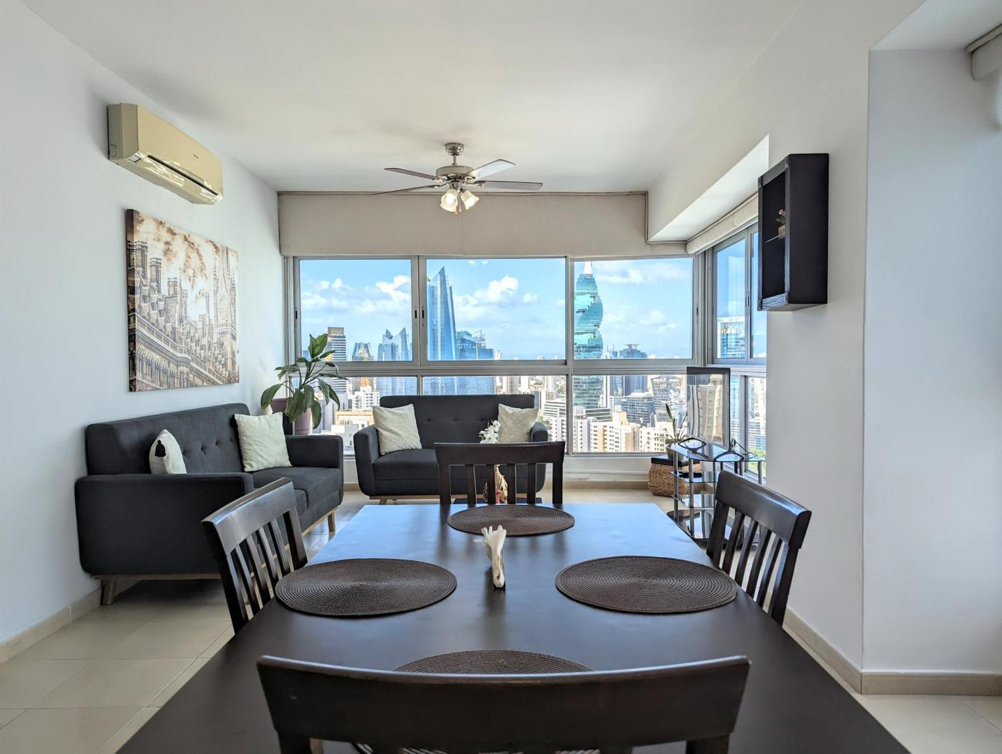 Yc 3602 L Apartamento 2Br En Av Balboa パナマ・シティー エクステリア 写真